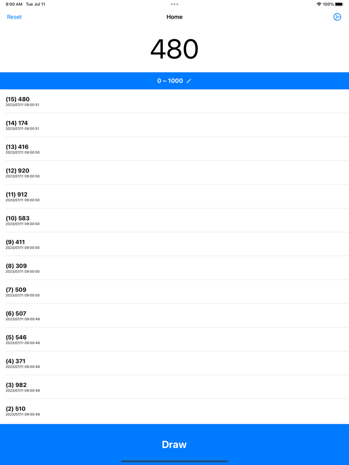 #1. Simple Giveaway Generator (iOS) 由: Jordan Holland