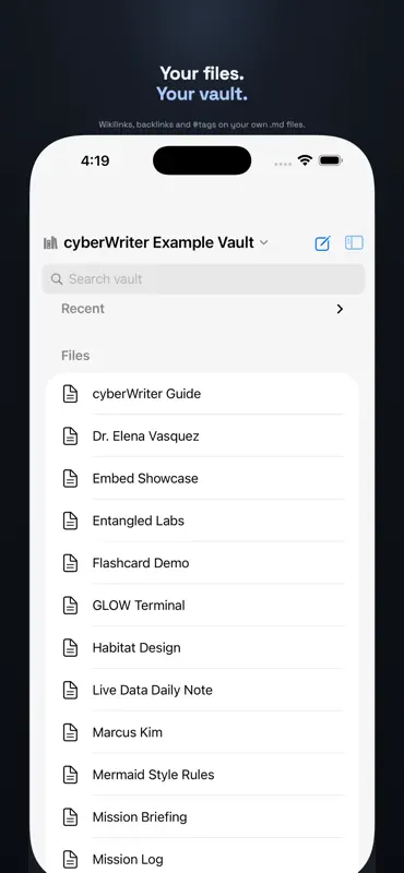 cyberWriter - Markdown Studio screenshot 7 of 10