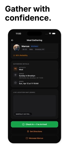 mbio: Meet People Nearby screenshot