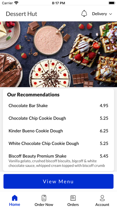 Dessert Hut Woodville. Screenshot