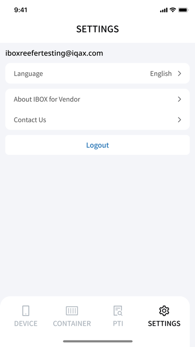 IBOX for Vendor iPhone screenshot 8 - Utilities app