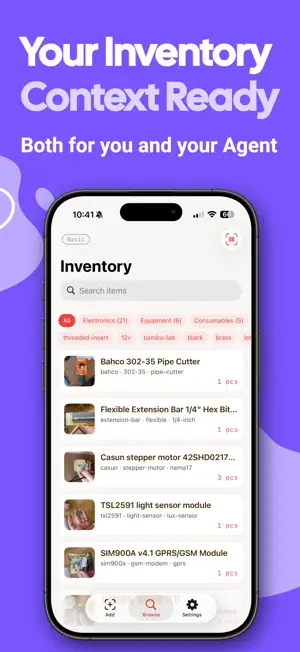 Inventory: Context Ready screenshot 3