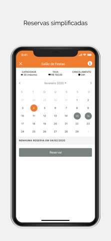 Opção Condomínios Adm iPhone screenshot