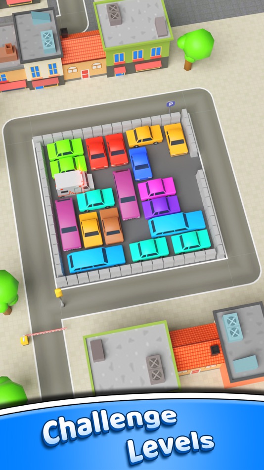 #3. Bus Seat Jam 3D - Sorting Game (iOS) By: Hiren Gabani