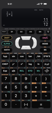 Slate Calc screenshot 1