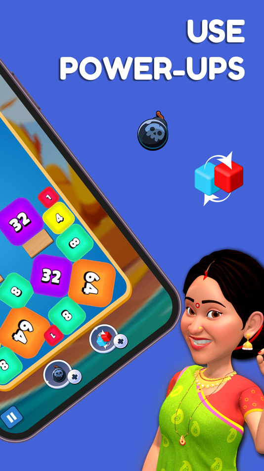 #3. Match Pool - 2048 | TMKOC Game (iOS) Podle: Neela Mediatech Private Limited