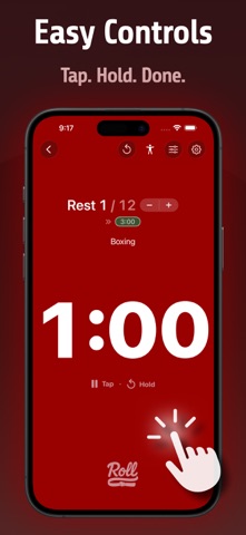 Roll Time - BJJ Round Timer Screenshot 8 of 9