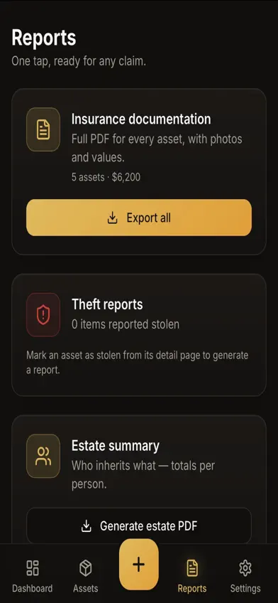 Vault Asset Protection screenshot 4