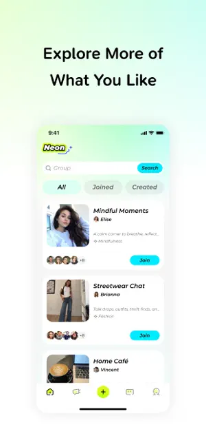 Neon - Live, Chat, Talk iPhone screenshot 3