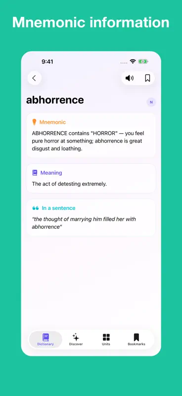 Mnemonic Dictionary screenshot 2 of 10