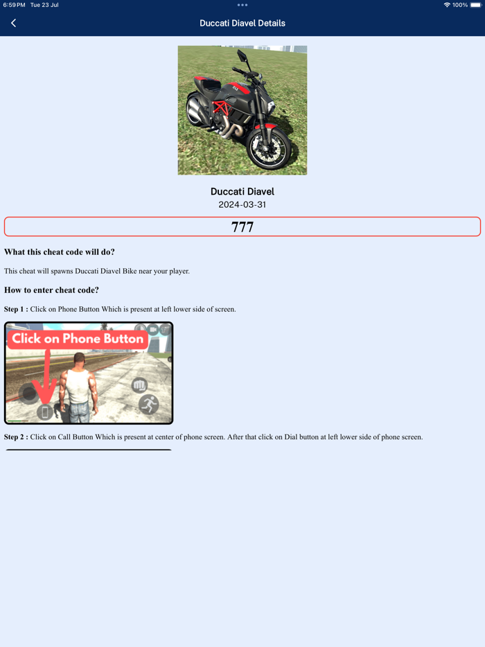 Indian Bike Cheat Codes Master