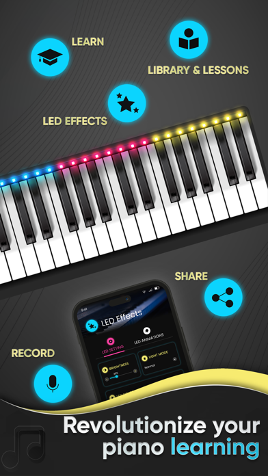 Screenshot #1 pour Piano LED App