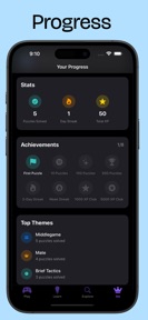 Knighty: Offline Chess Puzzles screenshot