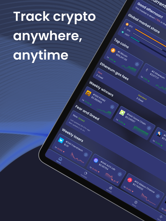 Screenshot #4 pour CoinCurrently - Crypto Tracker