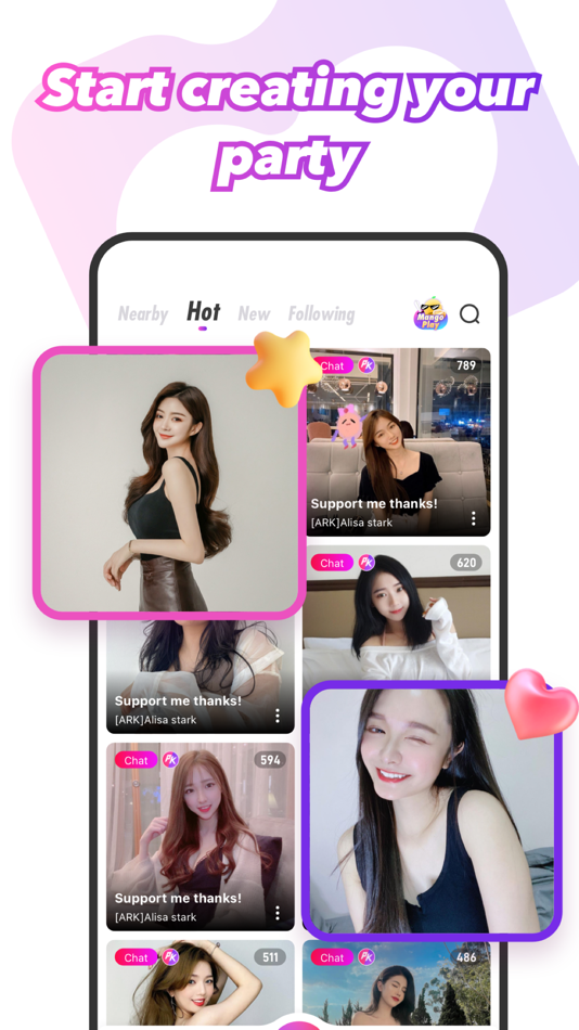 #7. Mango Live-Live Stream (iOS) 由: APPXYZ MOBILE COMPANY LIMITED