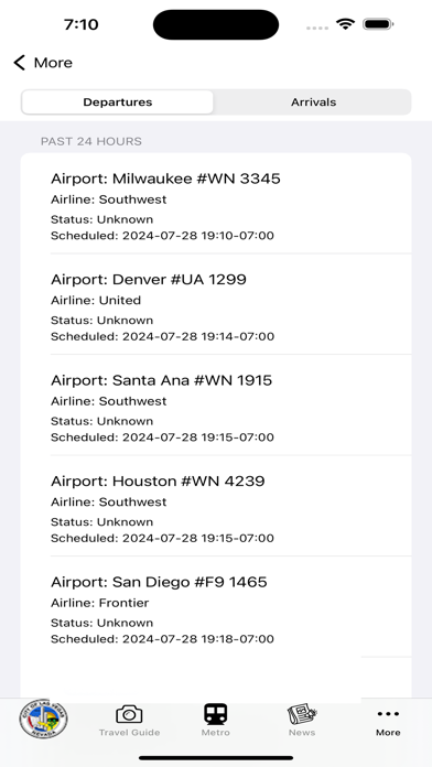 Las Vegas Guide and Subway map Screenshot
