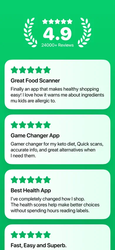 Nutron: Food Scanner screenshot 5