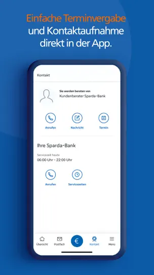 Screenshot von SpardaBanking App auf dem iPhone 6