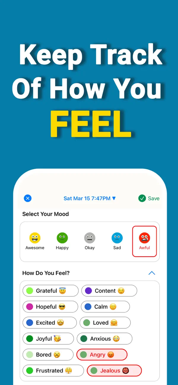MoodFeel screenshot 2