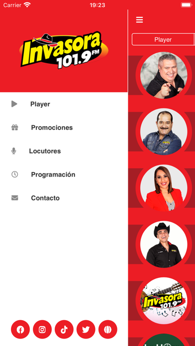 La Invasora 101.9 FM Screenshot
