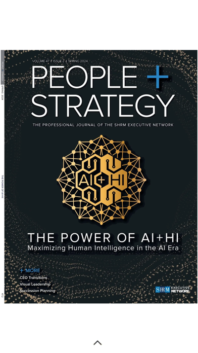 SHRM - HR Magazine Screenshot