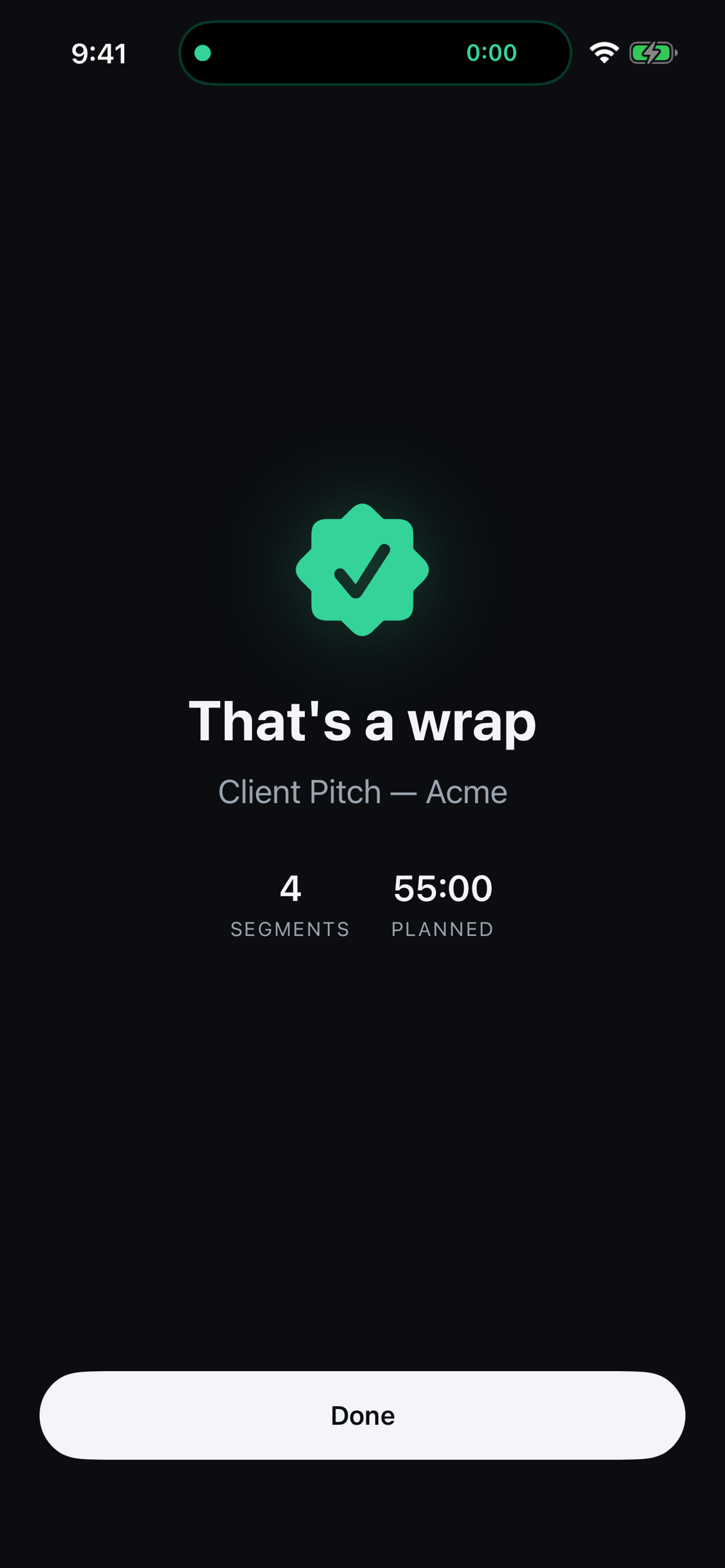 Podium – Presentation Timer screenshot 4