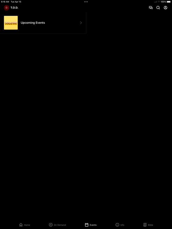 Temple of Deliverance iPad screenshot 3 - Education app