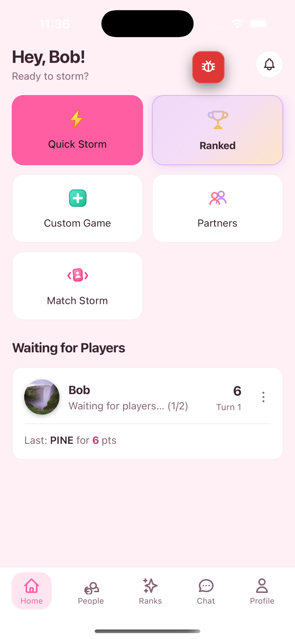 Letter Storm - Word Battle screenshot 2
