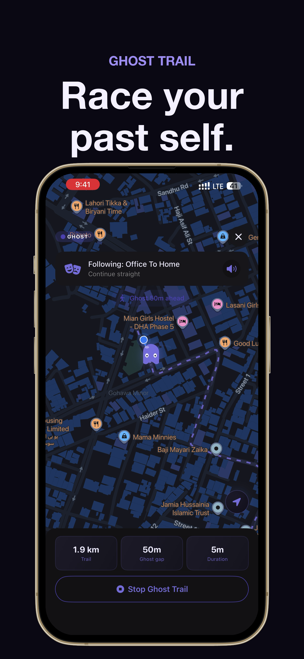 FootSteps - Trail GPS Tracker