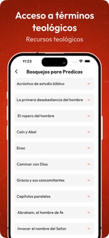 Biblia Reina Valera con Audios iPhone screenshot