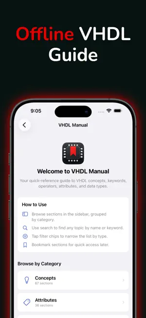 VHDL Manual screenshot 1