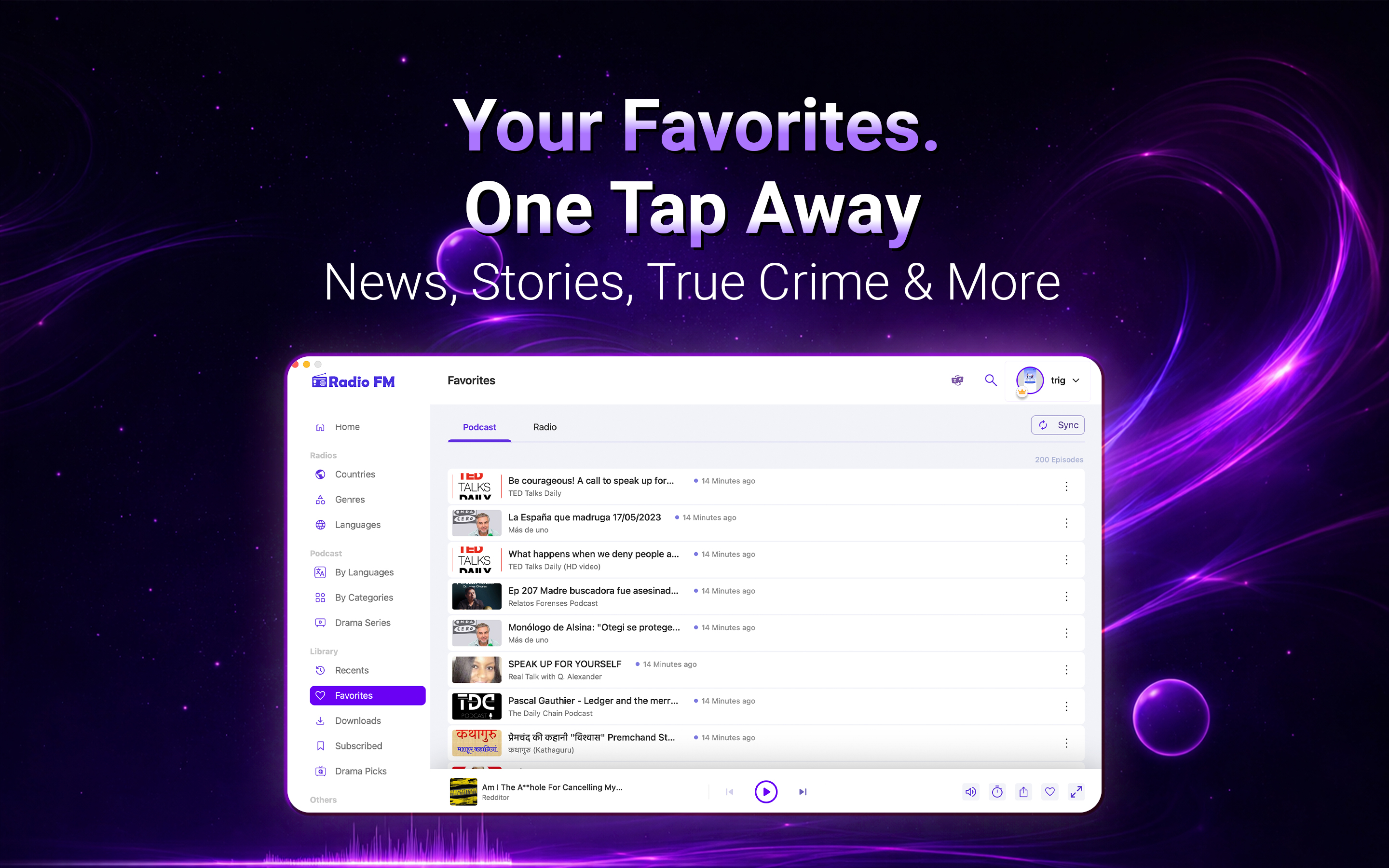 Radio FM: Music, News & Sports