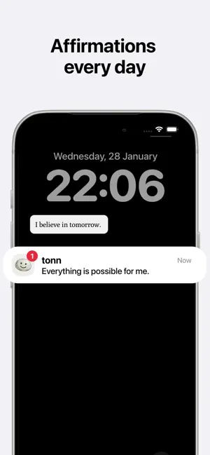Tonn - Daily quotes screenshot 1