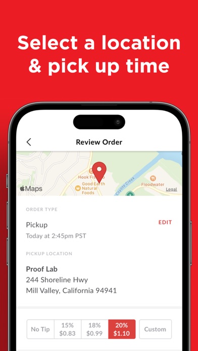 Equator Coffees iPhone screenshot 2 - Food & Drink app