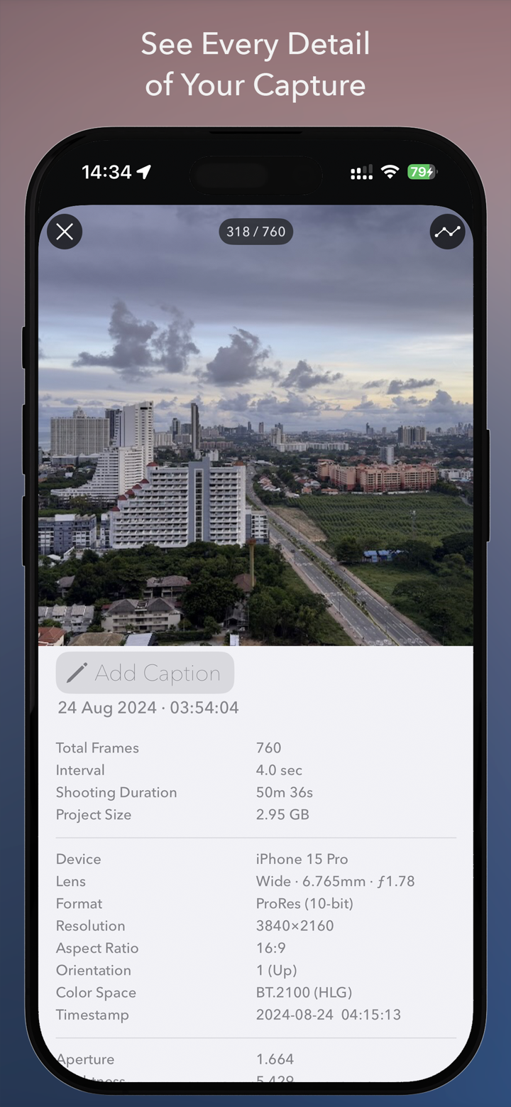 Skyflow – Time-lapse Camera screenshot 9