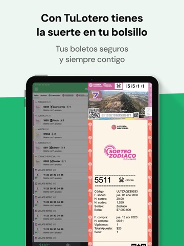 TuLotero: Lotería Nacional iPad screenshot 4