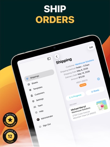 Shipping & Delivery Center
