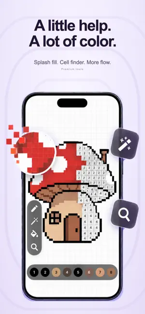Glazzy: Pixel Art by Number screenshot 3
