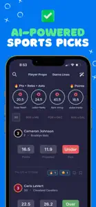 JukePicks - AI Sports Picks screenshot #1 for iPhone