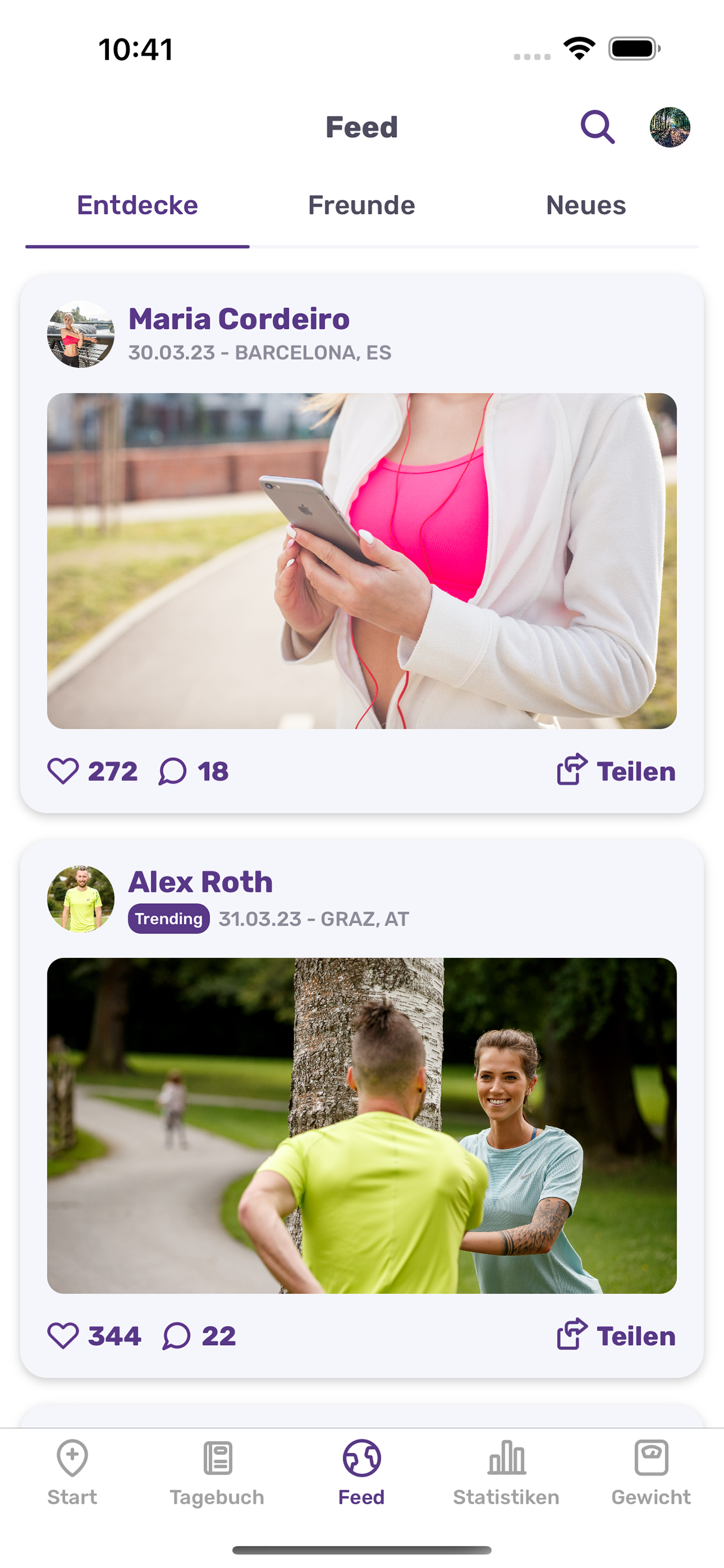 Lauf App & KM Zähler – FITAPP