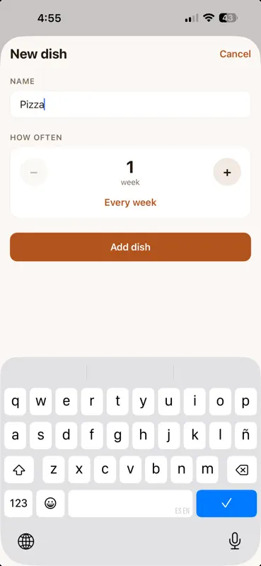 Menuary Meal Planner screenshot 4 of 4