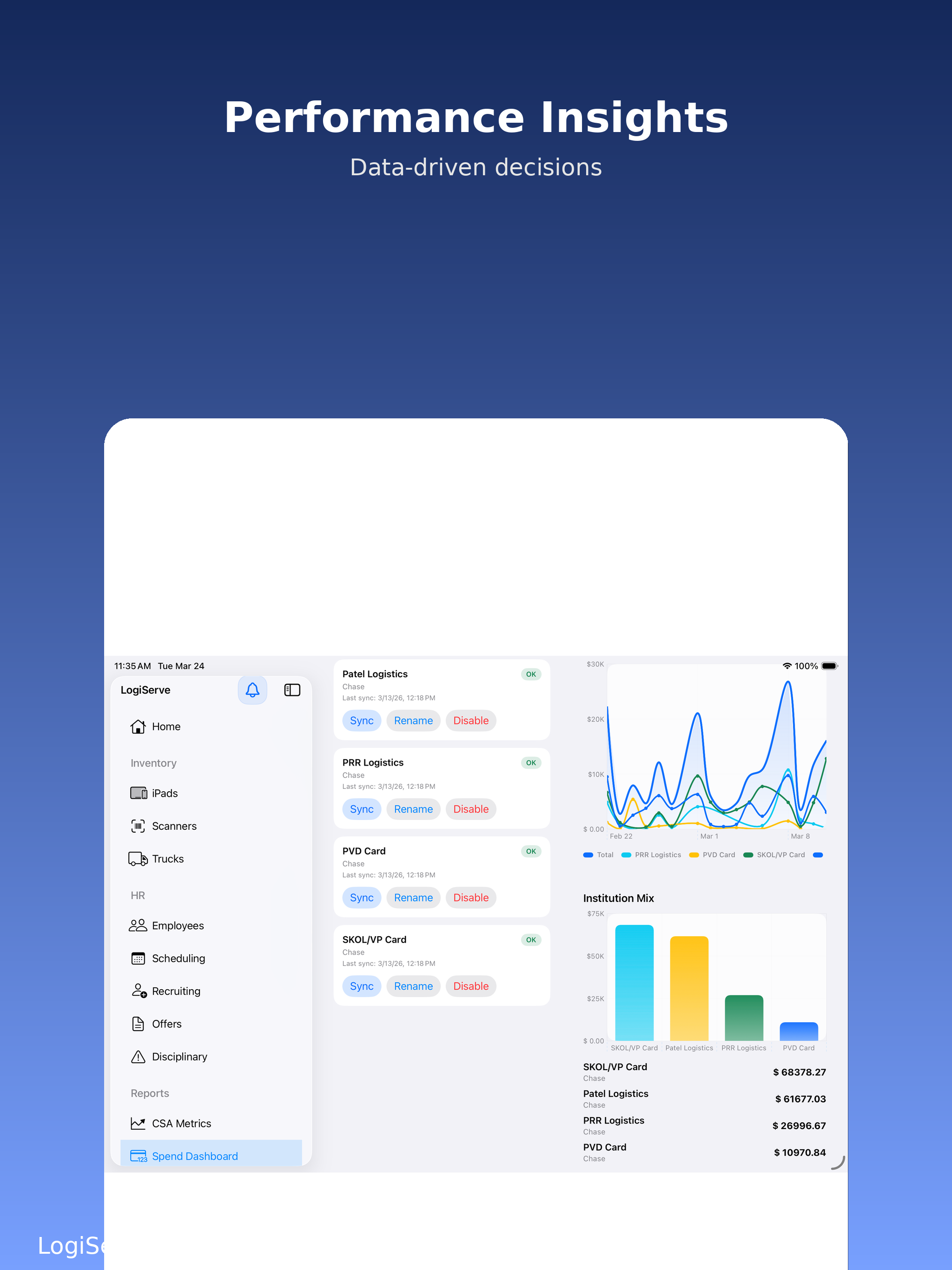 LogiServe P&D screenshot 8