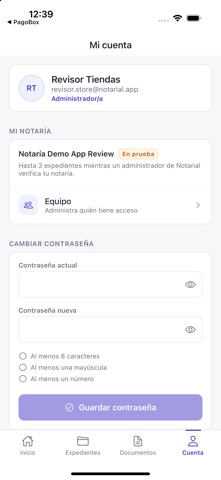 Notarial screenshot 3