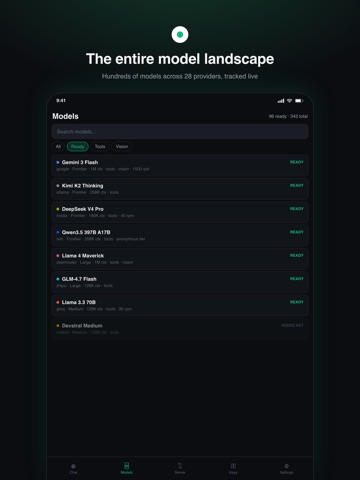 LLMAPI: AI Chat & API iPad screenshot 3