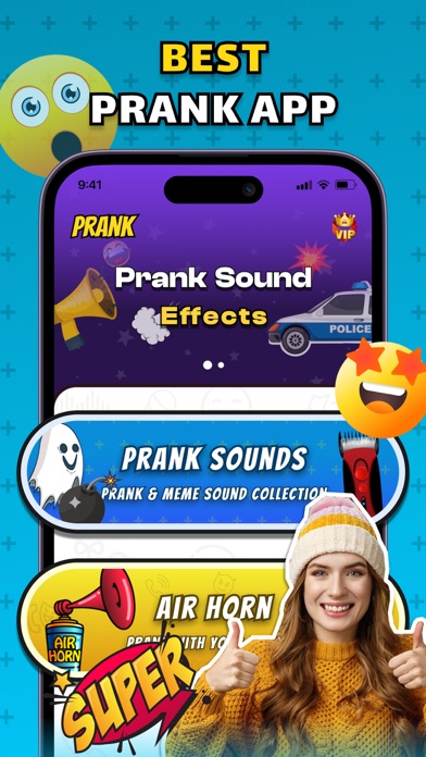 Prank Sounds : Funny Prank App Screenshot
