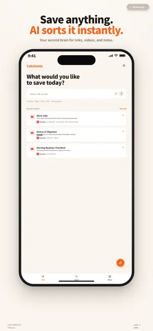 CatchNote AI Notes Note Taker screenshot 1