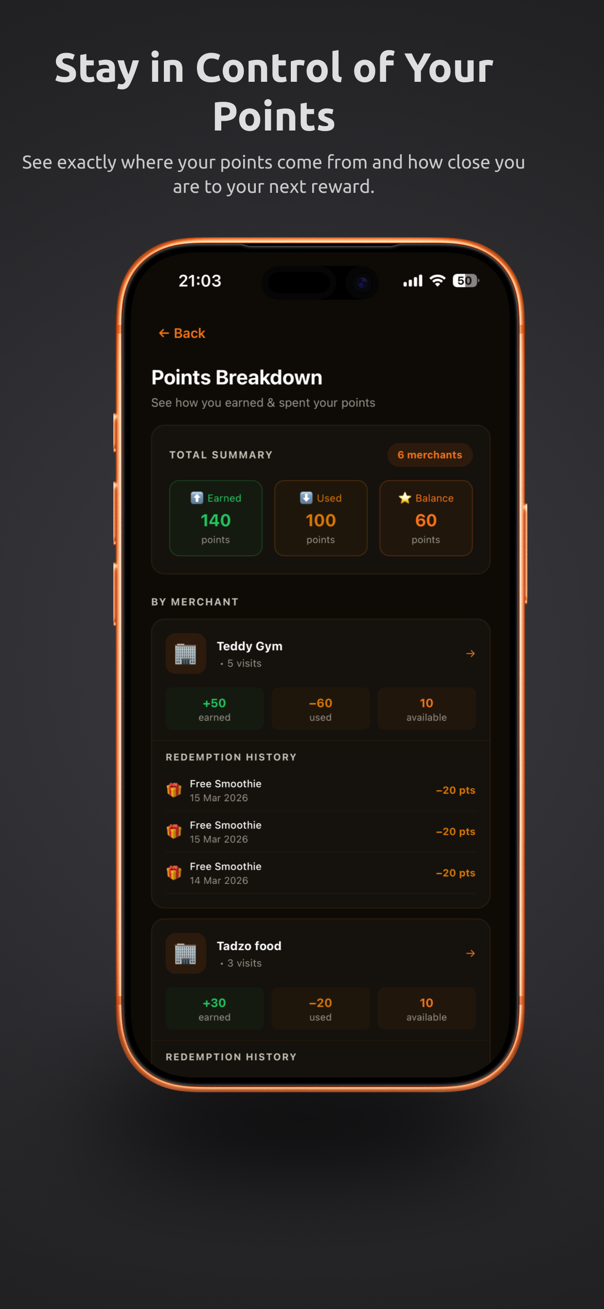 Lupp Rewards Customer