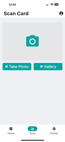 Biz Card Maverick iPhone screenshot