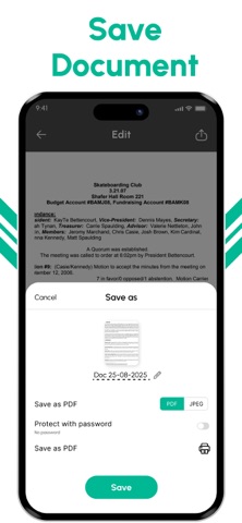 PDF Scanner: Scan & Sign Screenshot 6 of 6