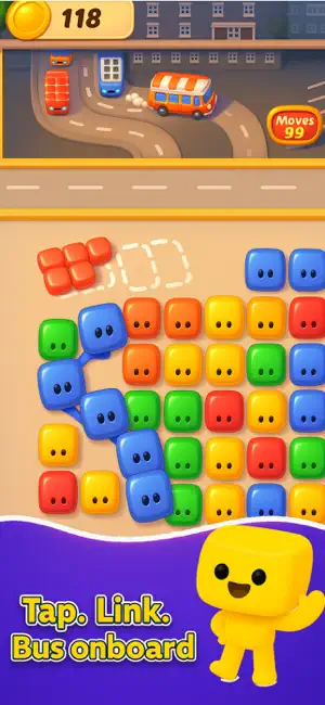 Line Jam: Crazy Bus Escape screenshot 2